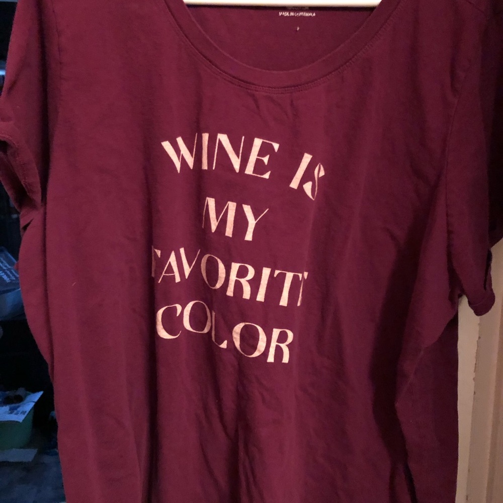 Woman’s torrid wine shirt size 4